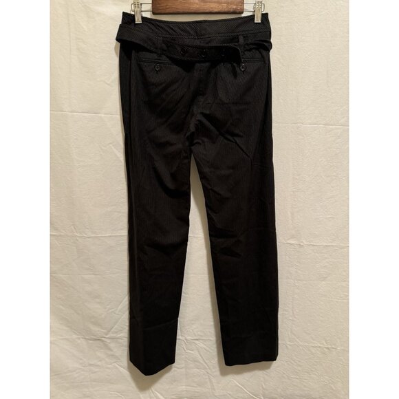 Larry Levine Pinstripe Stretch Dress Pants Size 4 - Picture 7 of 7